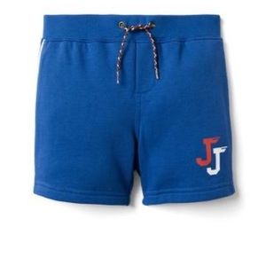 Janie and Jack Blue Shorts JJ Sport Collection